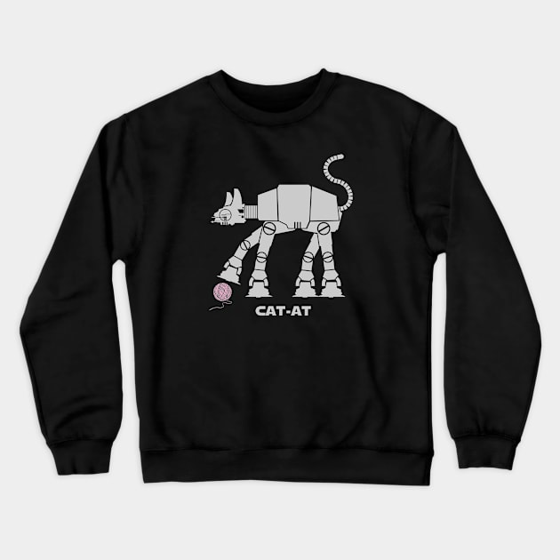 CAT-AT Crewneck Sweatshirt by ROBZILLA